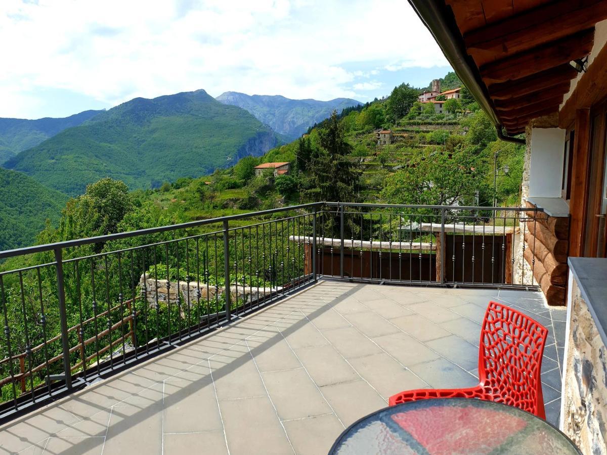 Villa Il Santo Graal Triora Esterno foto